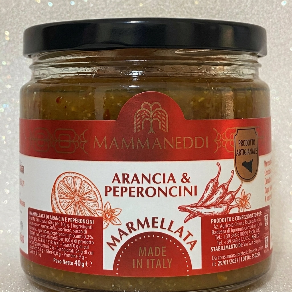 Marmellata Artigianale di Arancia e Peperoncino Siciliana – Gusto Intenso e Piccante