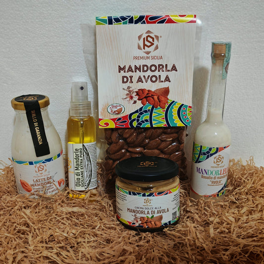 🧡 Box Mandorla Siciliana – Delizie & Liquori Artigianali