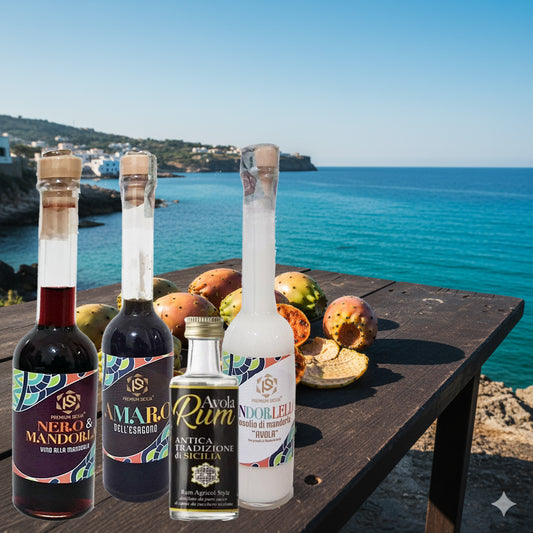 🧡 Box Degustazione Premium Sicilia – Liquori Artigianali da Avola