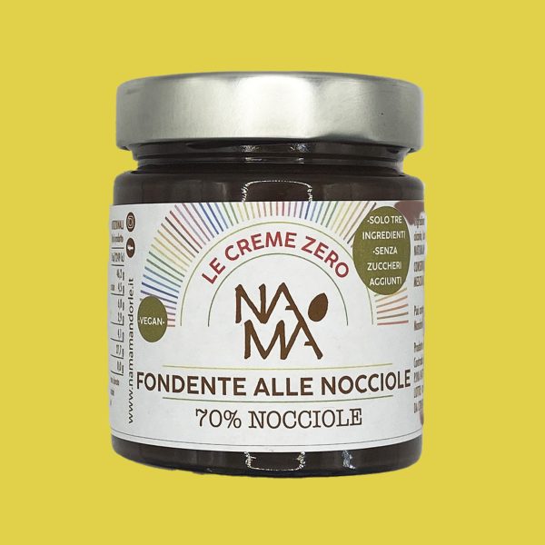 Crema alle Nocciole e Cacao Fondente, Senza Zuccheri Aggiunti