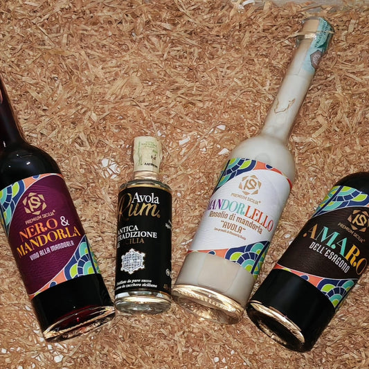 🧡 Box Degustazione Premium Sicilia – Liquori Artigianali da Avola